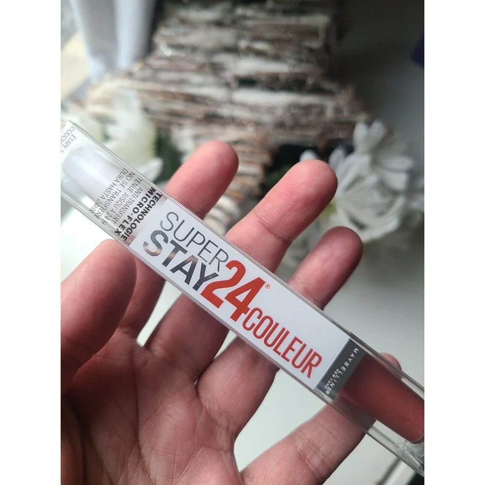 New Maybelline Super Stay 24, 2-Step Liquid Lipstick #115 forever chestnut